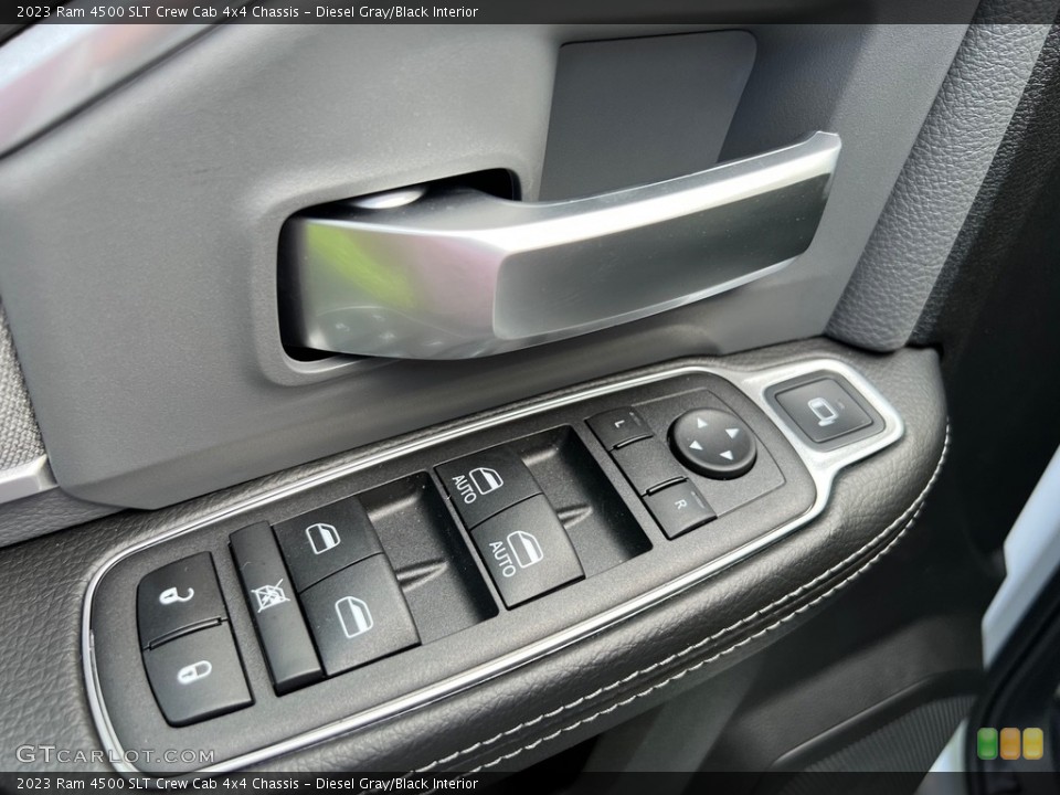 Diesel Gray/Black Interior Door Panel for the 2023 Ram 4500 SLT Crew Cab 4x4 Chassis #146310212