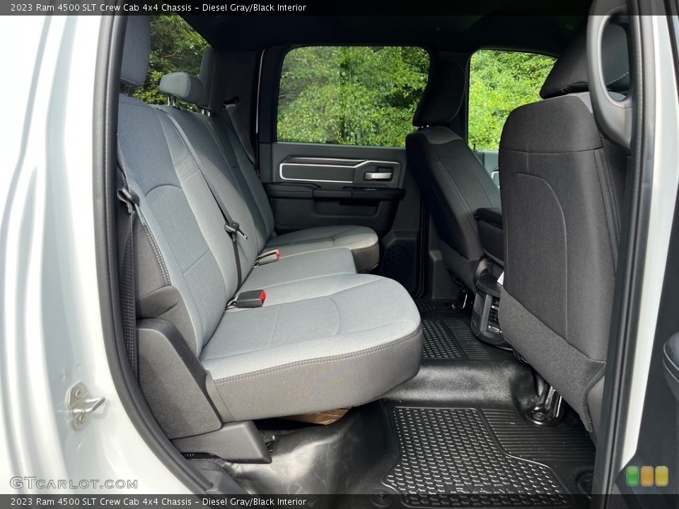 Diesel Gray/Black Interior Rear Seat for the 2023 Ram 4500 SLT Crew Cab 4x4 Chassis #146310275