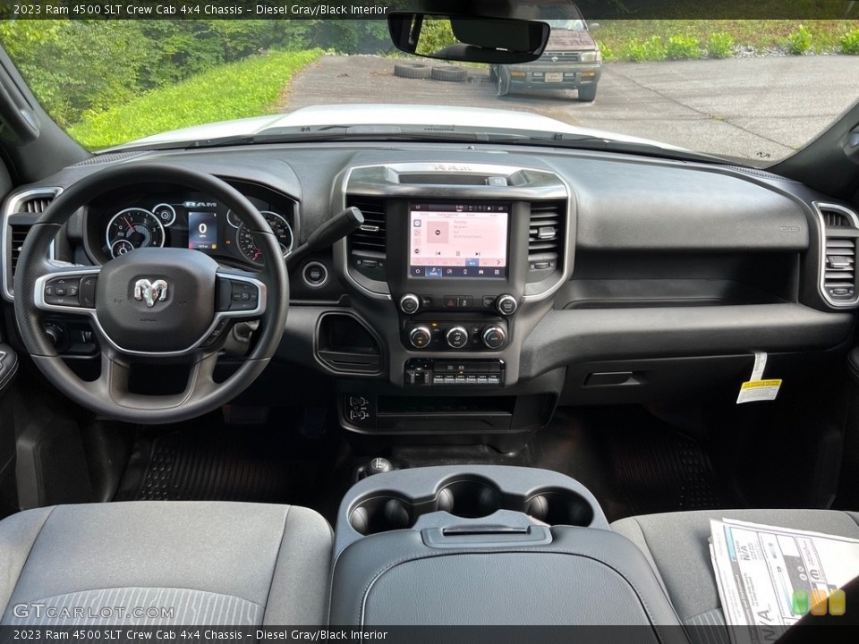 Diesel Gray/Black Interior Dashboard for the 2023 Ram 4500 SLT Crew Cab 4x4 Chassis #146310290