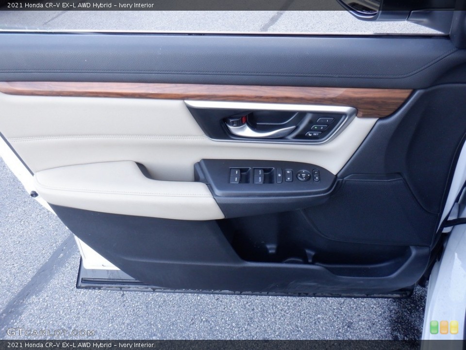 Ivory Interior Door Panel for the 2021 Honda CR-V EX-L AWD Hybrid #146310887
