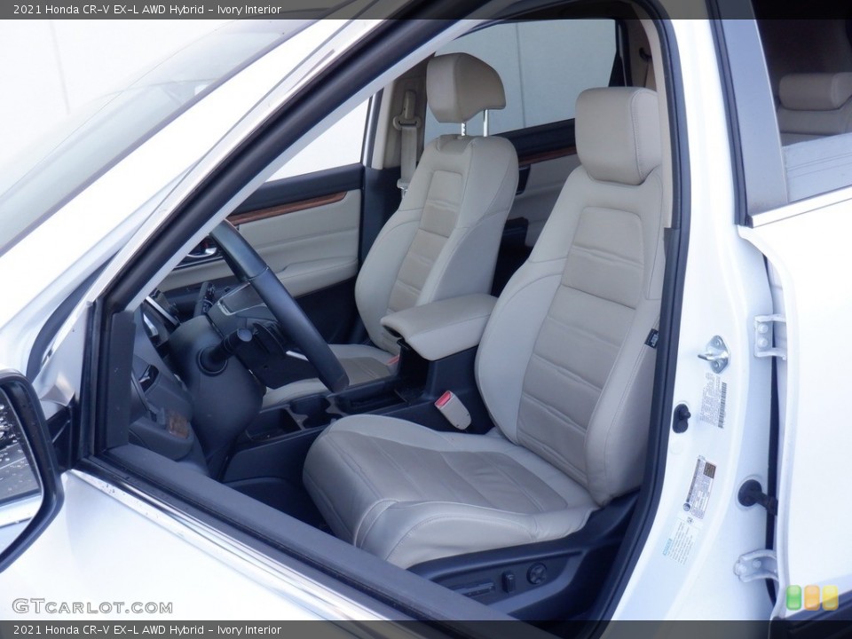 Ivory Interior Front Seat for the 2021 Honda CR-V EX-L AWD Hybrid #146310947