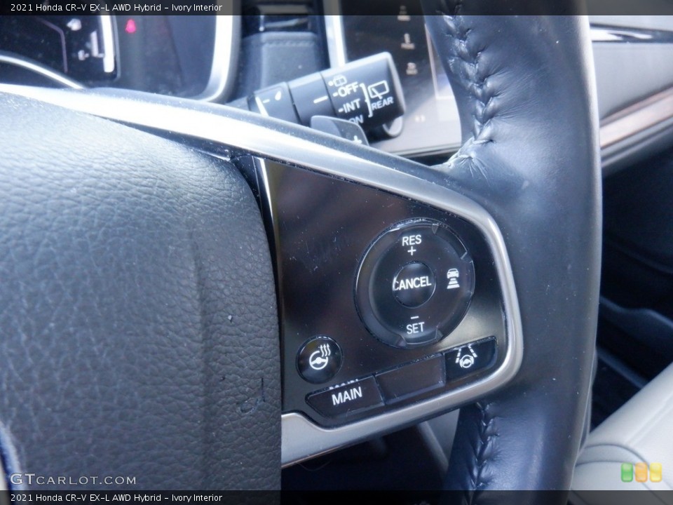Ivory Interior Steering Wheel for the 2021 Honda CR-V EX-L AWD Hybrid #146311040
