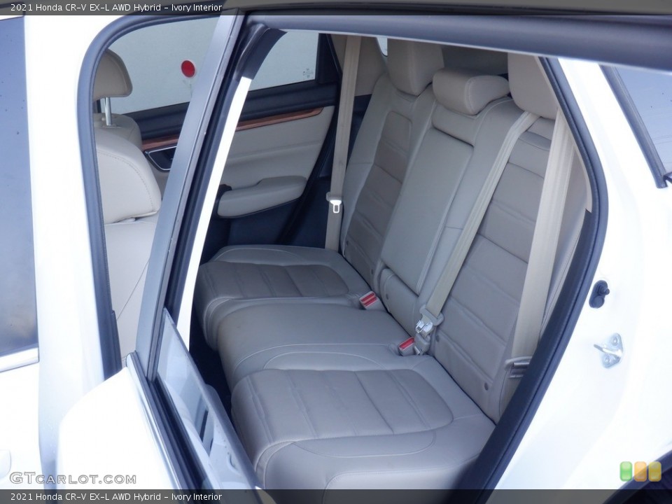 Ivory Interior Rear Seat for the 2021 Honda CR-V EX-L AWD Hybrid #146311118
