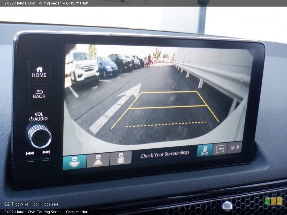 Gray Interior Controls for the 2022 Honda Civic Touring Sedan #146311556