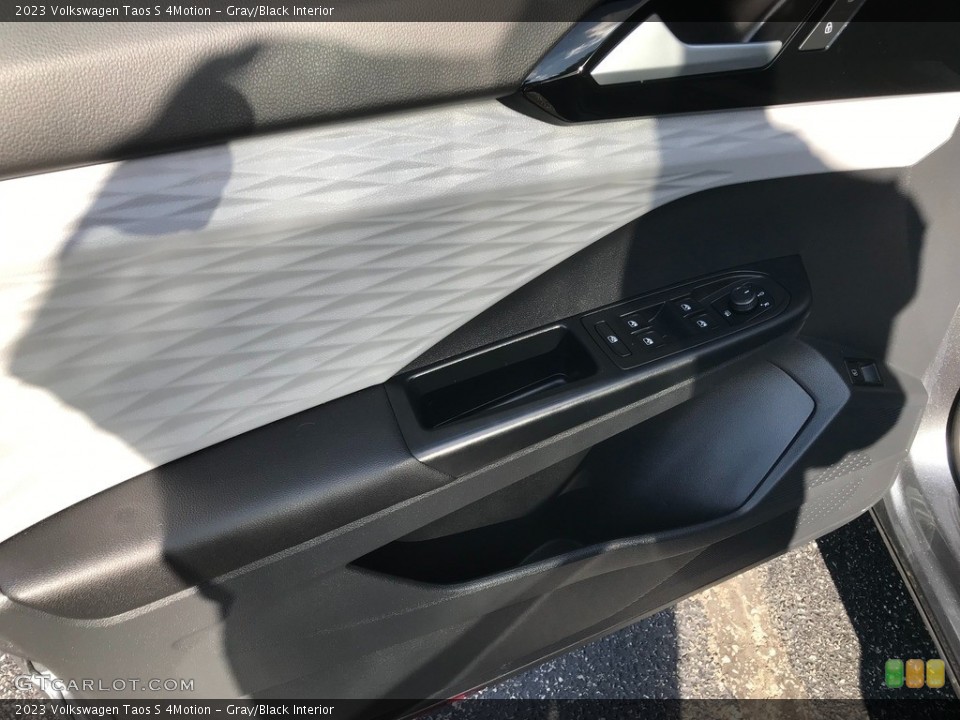Gray/Black Interior Door Panel for the 2023 Volkswagen Taos S 4Motion #146311832