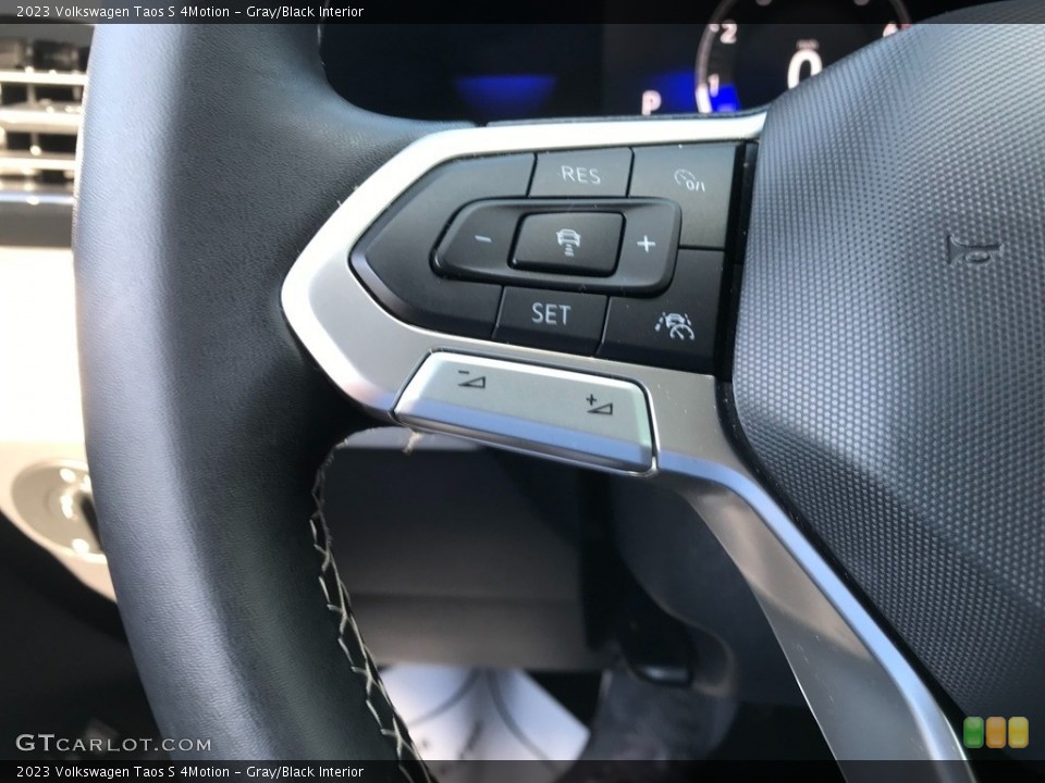 Gray/Black Interior Steering Wheel for the 2023 Volkswagen Taos S 4Motion #146311937