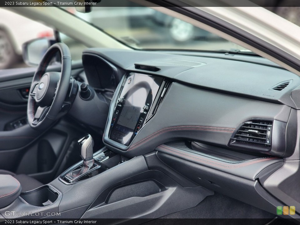 Titanium Gray Interior Dashboard for the 2023 Subaru Legacy Sport #146311970