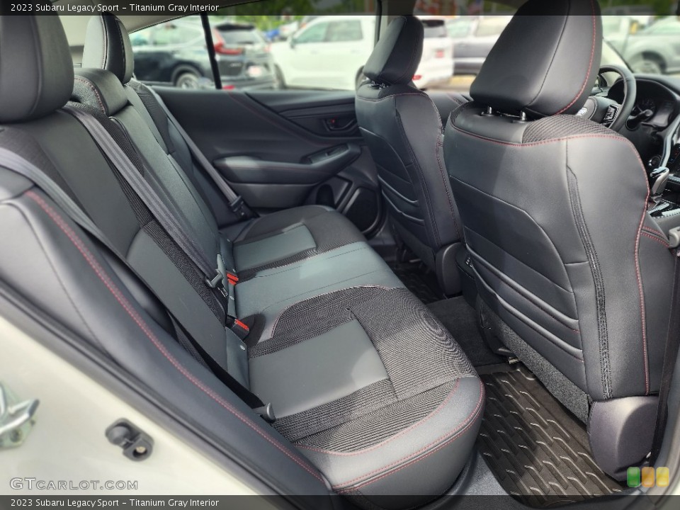 Titanium Gray Interior Rear Seat for the 2023 Subaru Legacy Sport #146311982