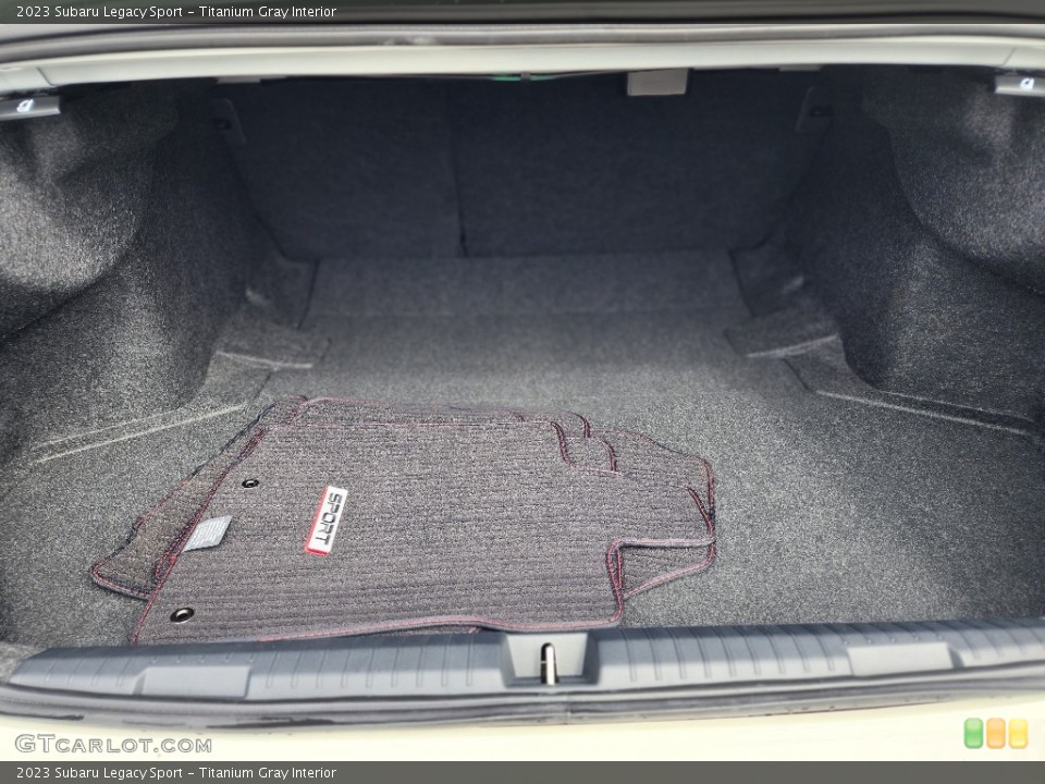 Titanium Gray Interior Trunk for the 2023 Subaru Legacy Sport #146312033
