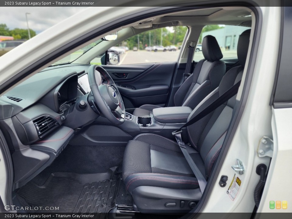 Titanium Gray Interior Photo for the 2023 Subaru Legacy Sport #146312081