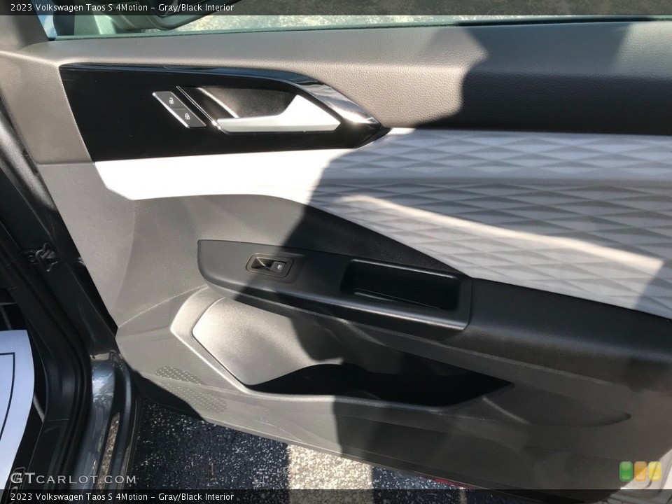Gray/Black Interior Door Panel for the 2023 Volkswagen Taos S 4Motion #146312120