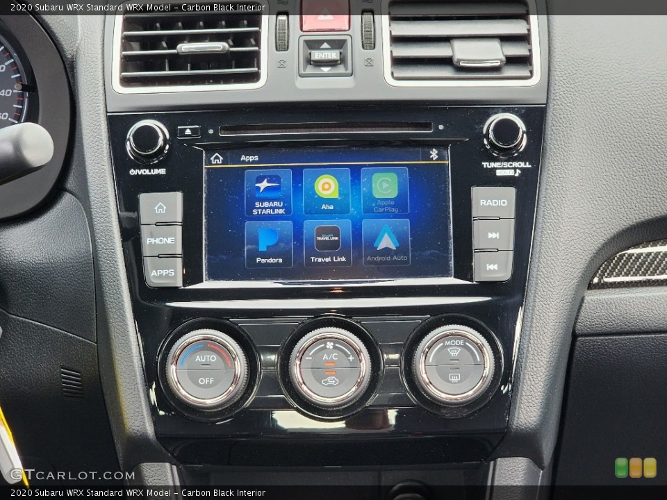 Carbon Black Interior Controls for the 2020 Subaru WRX  #146312189