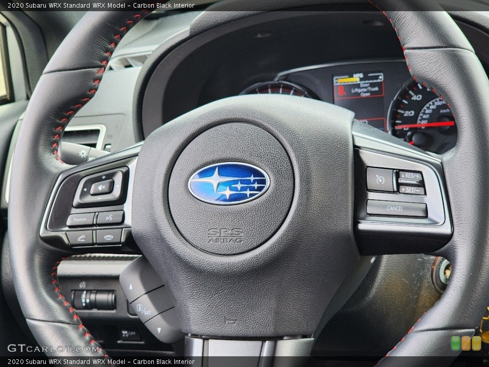 Carbon Black Interior Steering Wheel for the 2020 Subaru WRX  #146312255
