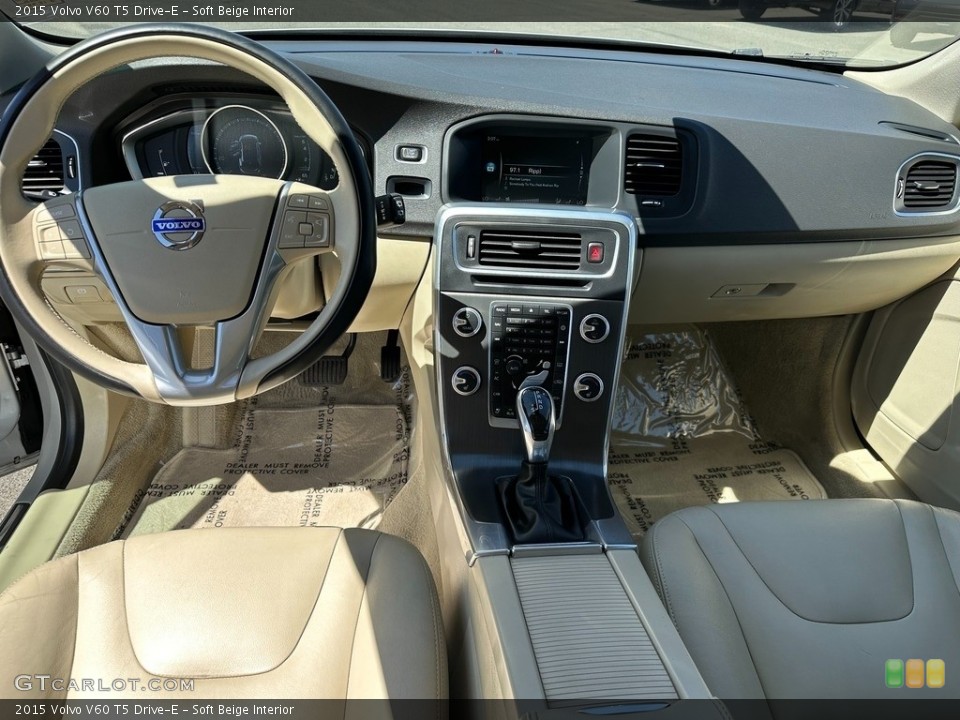 Soft Beige Interior Dashboard for the 2015 Volvo V60 T5 Drive-E #146312372