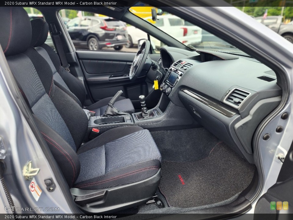 Carbon Black Interior Front Seat for the 2020 Subaru WRX  #146312444