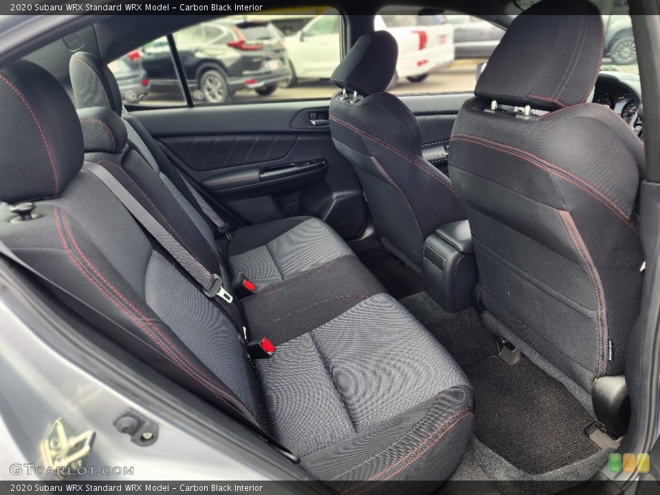 Carbon Black Interior Rear Seat for the 2020 Subaru WRX  #146312474