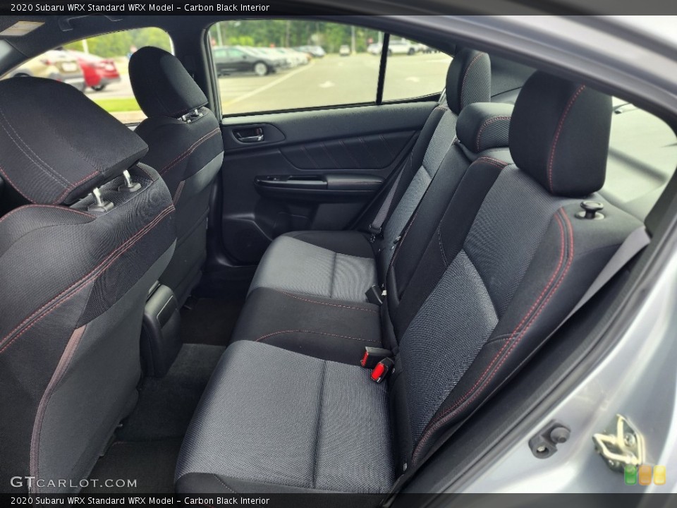 Carbon Black Interior Rear Seat for the 2020 Subaru WRX  #146312495