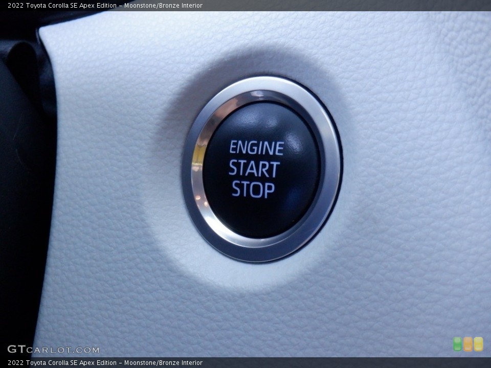Moonstone/Bronze Interior Controls for the 2022 Toyota Corolla SE Apex Edition #146313306
