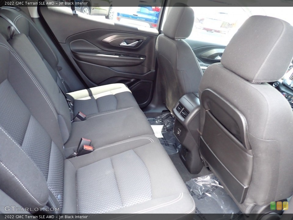 Jet Black Interior Rear Seat for the 2022 GMC Terrain SLE AWD #146313449
