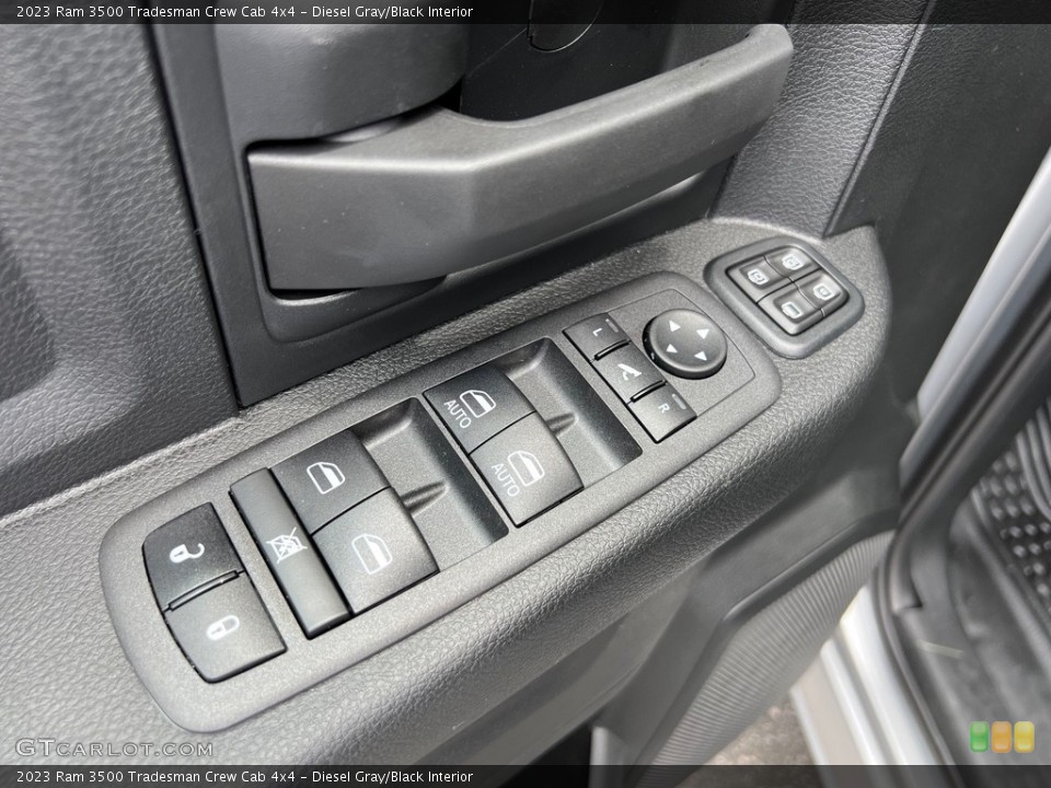 Diesel Gray/Black Interior Controls for the 2023 Ram 3500 Tradesman Crew Cab 4x4 #146313509