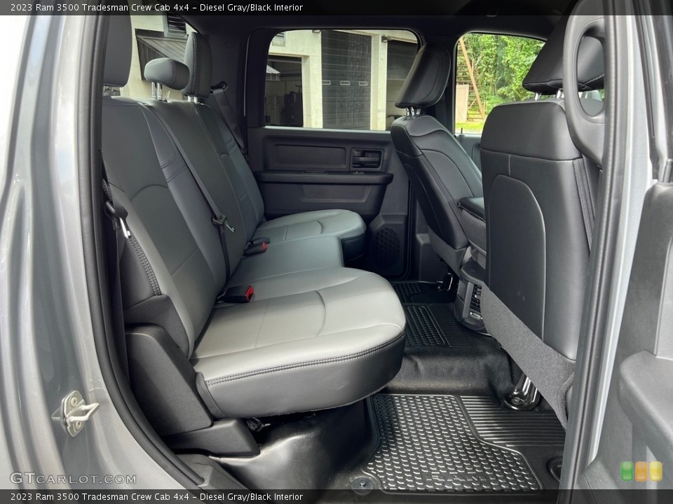 Diesel Gray/Black Interior Rear Seat for the 2023 Ram 3500 Tradesman Crew Cab 4x4 #146313578