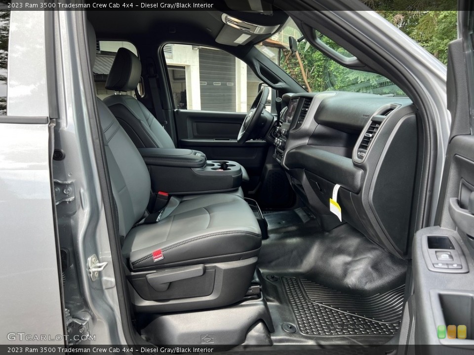 Diesel Gray/Black Interior Front Seat for the 2023 Ram 3500 Tradesman Crew Cab 4x4 #146313611