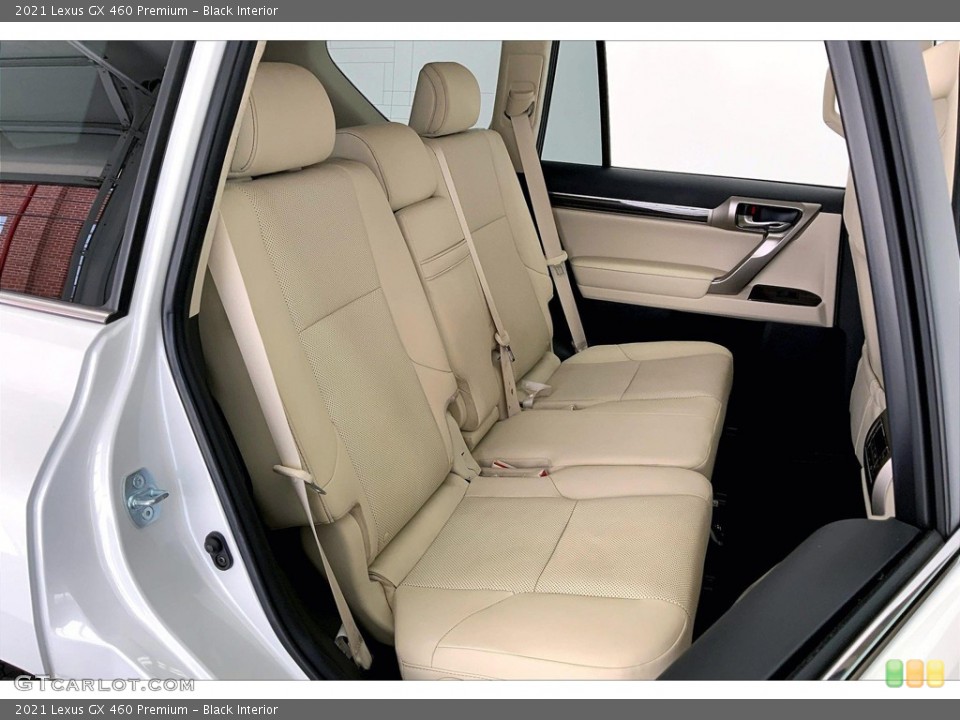 Black Interior Rear Seat for the 2021 Lexus GX 460 Premium #146313680