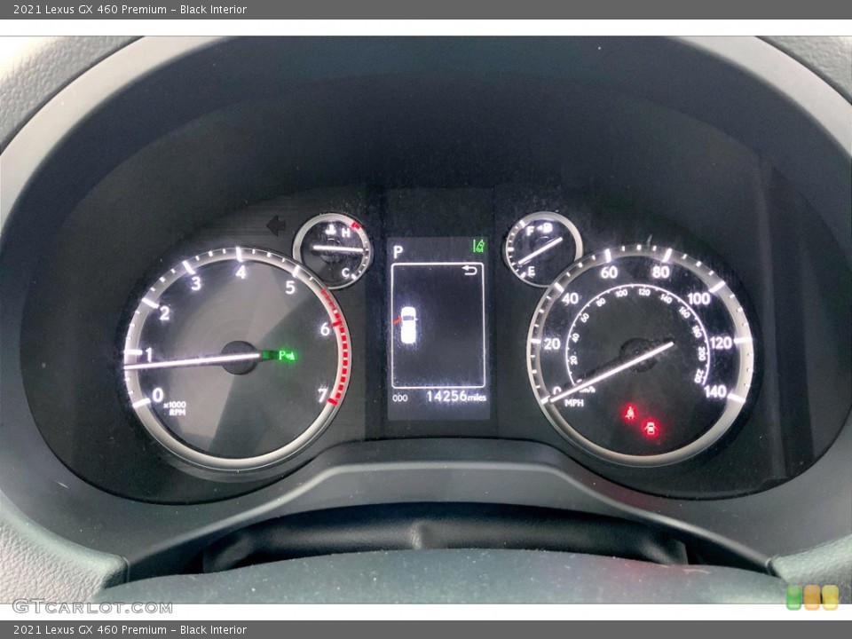 Black Interior Gauges for the 2021 Lexus GX 460 Premium #146313773