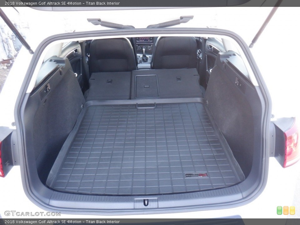 Titan Black Interior Trunk for the 2018 Volkswagen Golf Alltrack SE 4Motion #146313810