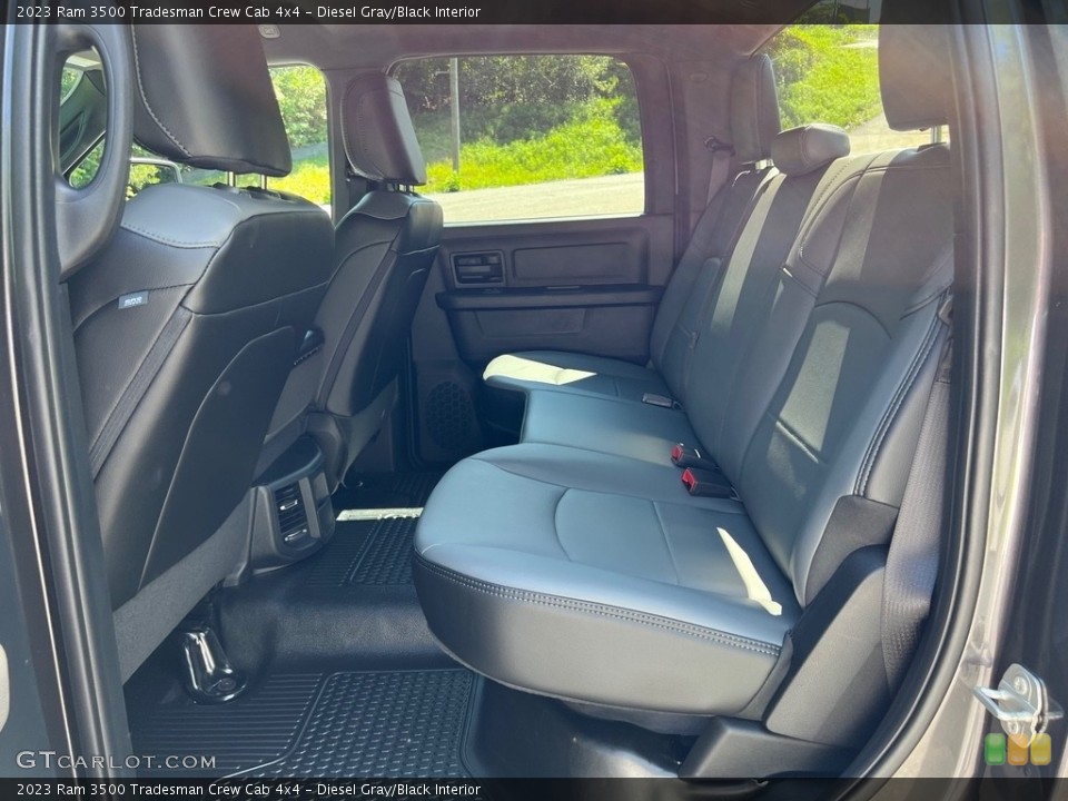 Diesel Gray/Black Interior Rear Seat for the 2023 Ram 3500 Tradesman Crew Cab 4x4 #146314265