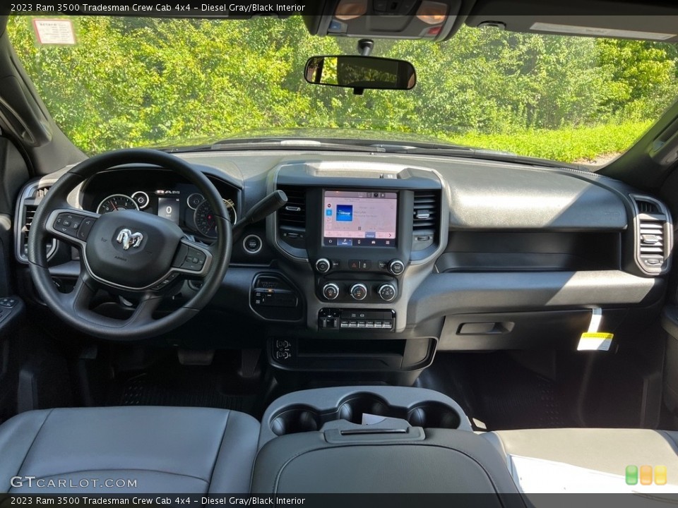 Diesel Gray/Black Interior Dashboard for the 2023 Ram 3500 Tradesman Crew Cab 4x4 #146314379