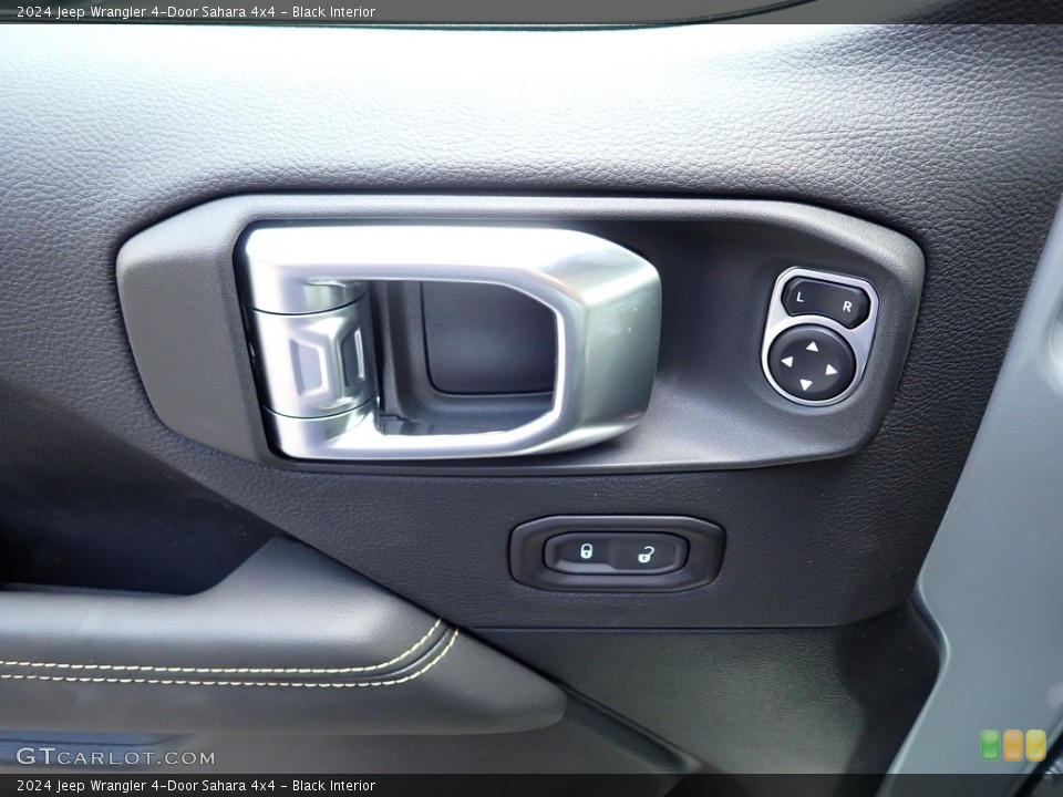 Black Interior Door Panel for the 2024 Jeep Wrangler 4-Door Sahara 4x4 #146314430