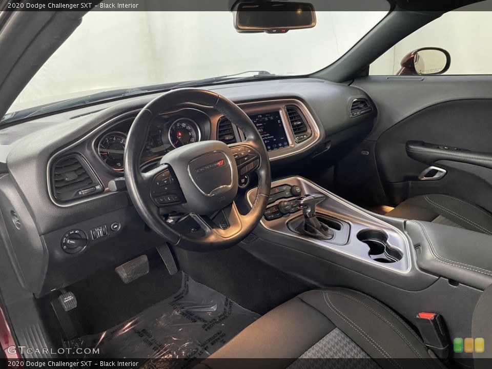 Black Interior Front Seat for the 2020 Dodge Challenger SXT #146314847