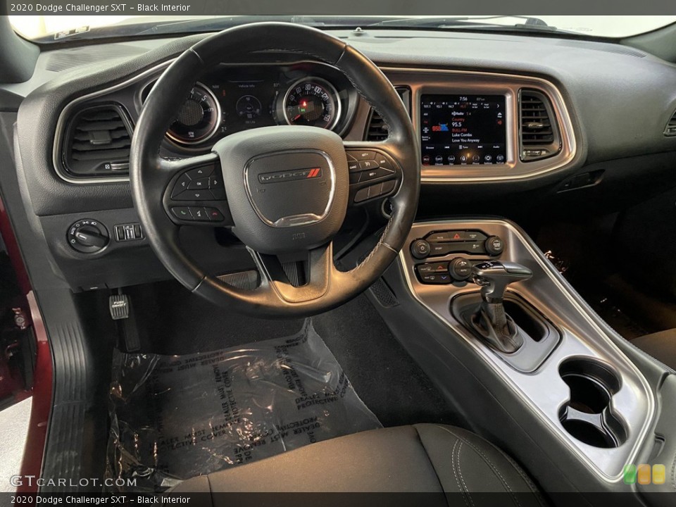 Black Interior Dashboard for the 2020 Dodge Challenger SXT #146314865