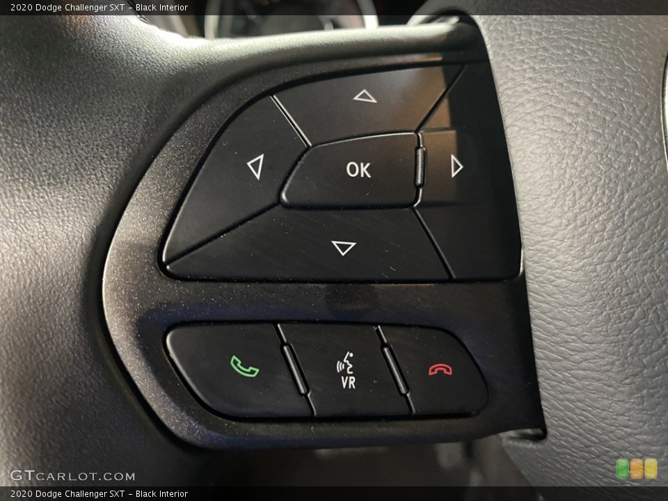Black Interior Steering Wheel for the 2020 Dodge Challenger SXT #146314889