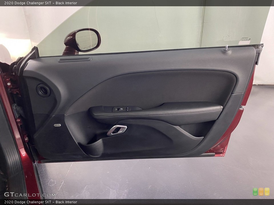 Black Interior Door Panel for the 2020 Dodge Challenger SXT #146315192