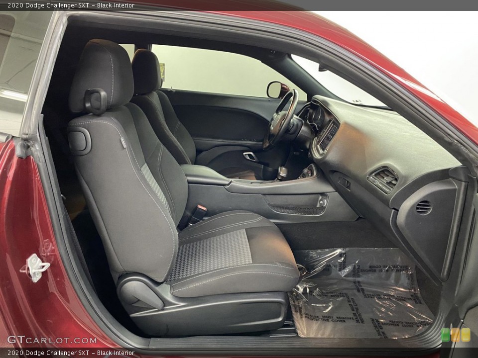 Black Interior Front Seat for the 2020 Dodge Challenger SXT #146315216