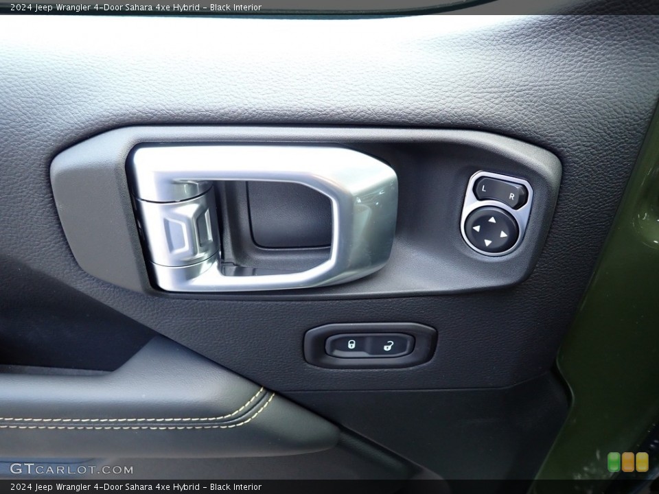 Black Interior Door Panel for the 2024 Jeep Wrangler 4-Door Sahara 4xe Hybrid #146315288