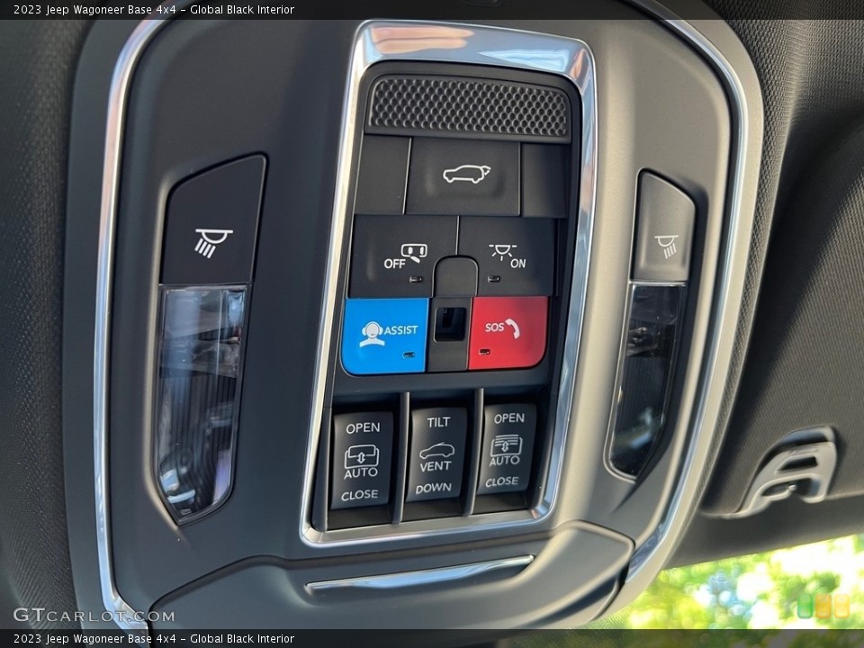 Global Black Interior Controls for the 2023 Jeep Wagoneer Base 4x4 #146315387