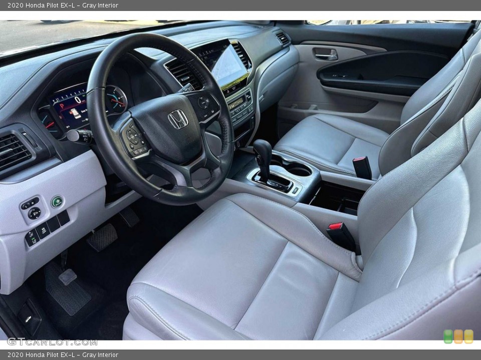 Gray 2020 Honda Pilot Interiors