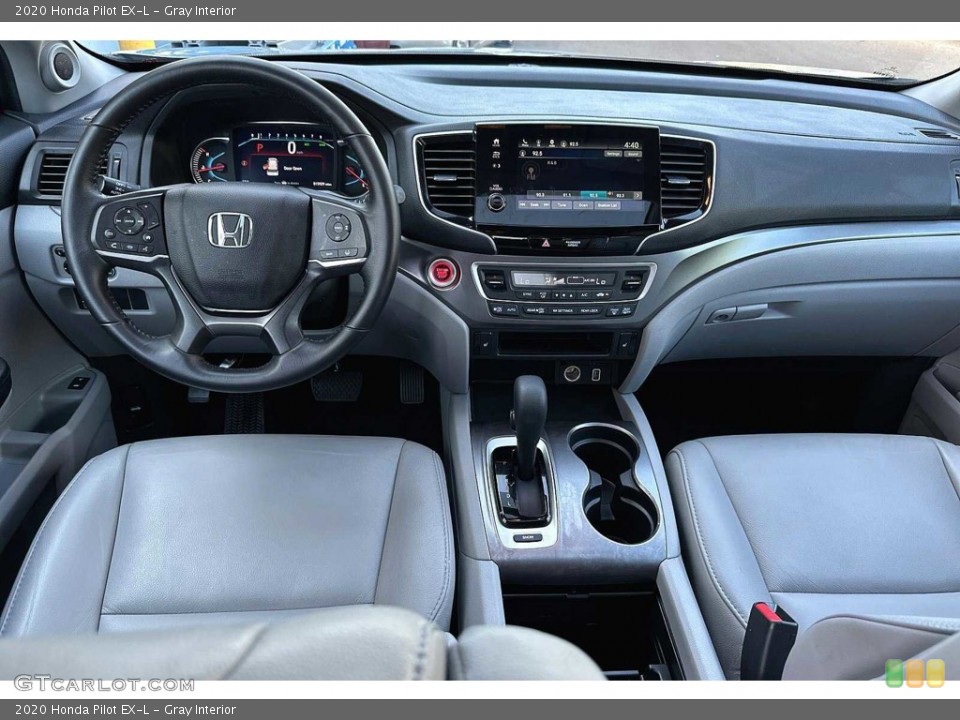 Gray Interior Dashboard for the 2020 Honda Pilot EX-L #146315744