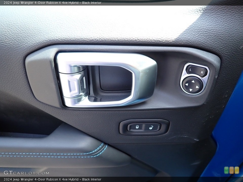 Black Interior Door Panel for the 2024 Jeep Wrangler 4-Door Rubicon X 4xe Hybrid #146315782