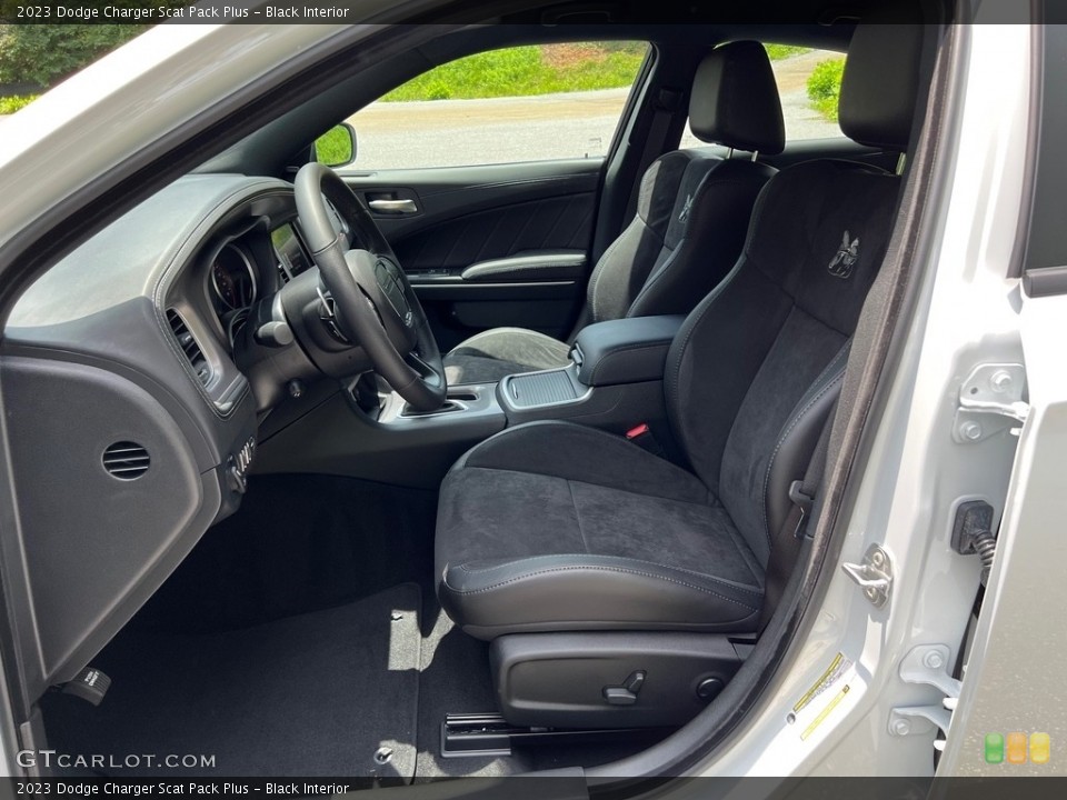 Black Interior Front Seat for the 2023 Dodge Charger Scat Pack Plus #146315786