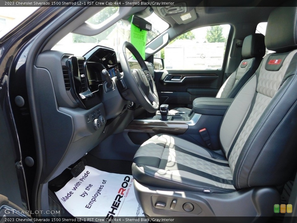 Sherrod Black/Gray Interior Photo for the 2023 Chevrolet Silverado 1500 Sherrod LZ-1 RST Crew Cab 4x4 #146315948