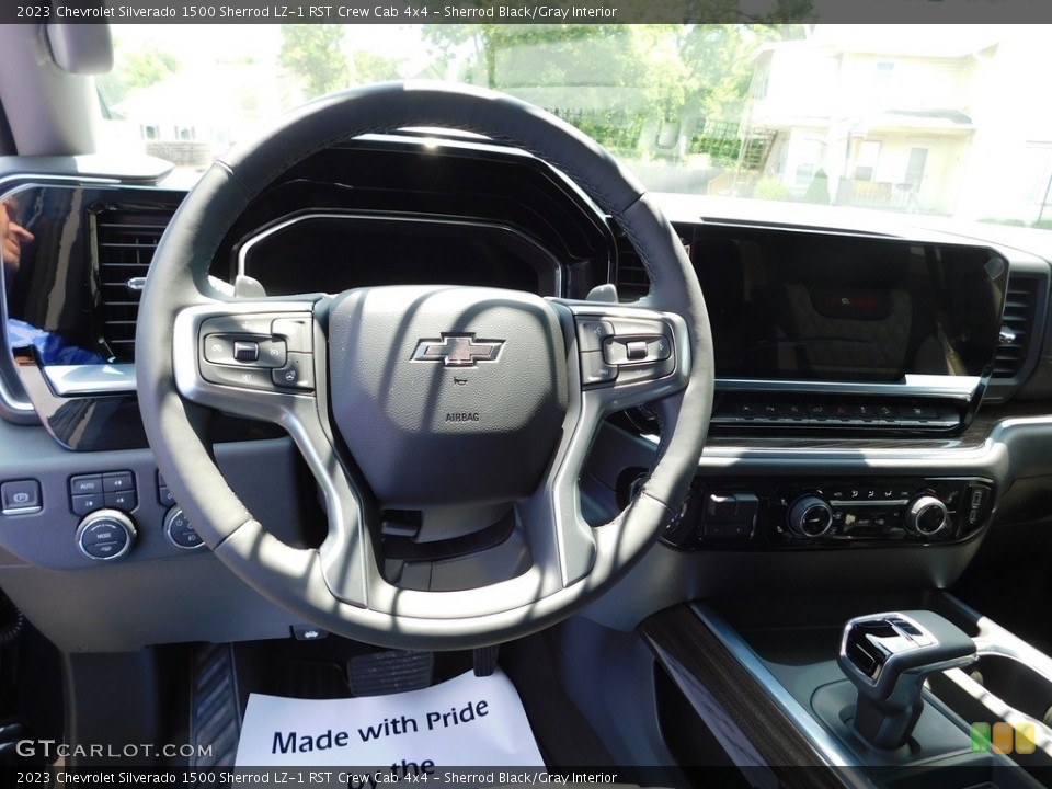 Sherrod Black/Gray Interior Dashboard for the 2023 Chevrolet Silverado 1500 Sherrod LZ-1 RST Crew Cab 4x4 #146316017