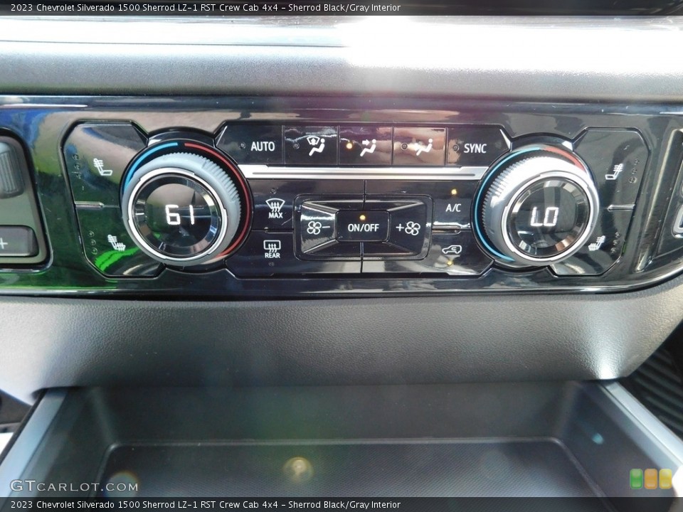 Sherrod Black/Gray Interior Controls for the 2023 Chevrolet Silverado 1500 Sherrod LZ-1 RST Crew Cab 4x4 #146316138