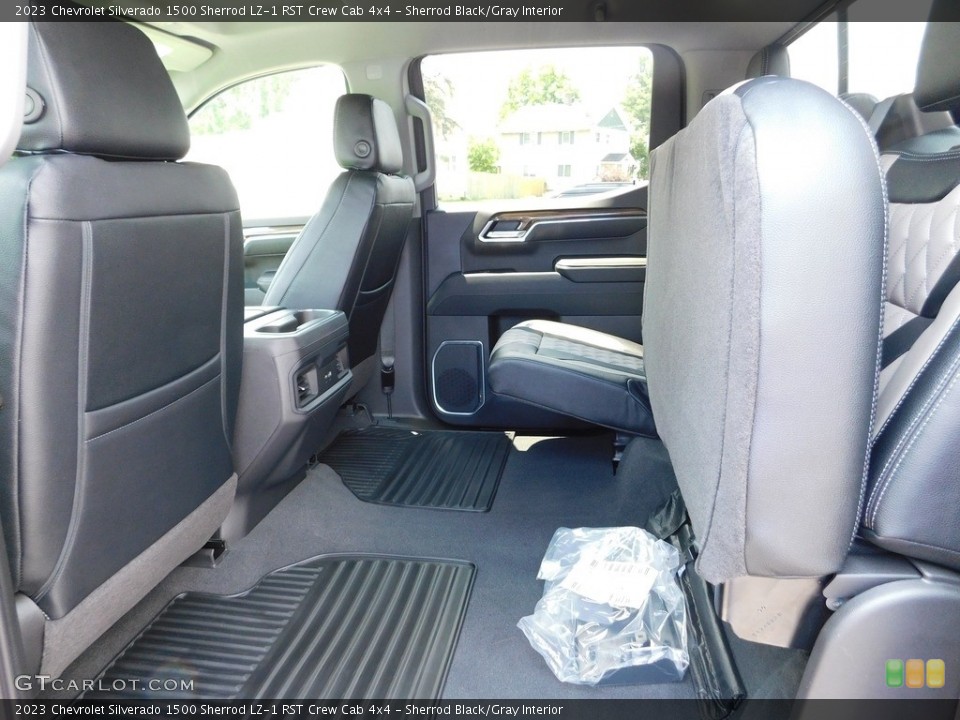 Sherrod Black/Gray Interior Rear Seat for the 2023 Chevrolet Silverado 1500 Sherrod LZ-1 RST Crew Cab 4x4 #146316284