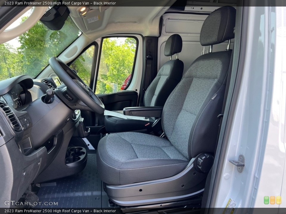 Black Interior Photo for the 2023 Ram ProMaster 2500 High Roof Cargo Van #146316452