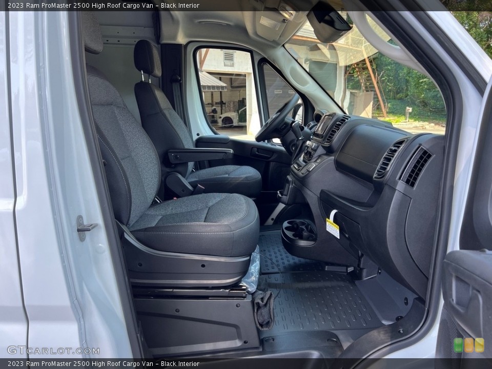 Black Interior Front Seat for the 2023 Ram ProMaster 2500 High Roof Cargo Van #146316548