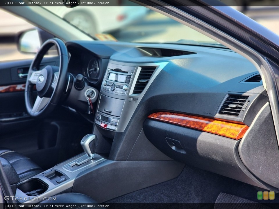 Off Black Interior Dashboard for the 2011 Subaru Outback 3.6R Limited Wagon #146316839